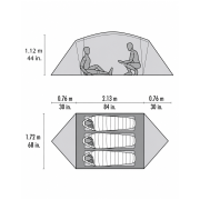 Tenda ultraleggera MSR Mutha Hubba NX