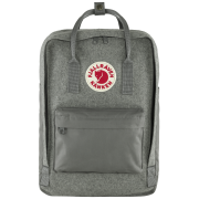 Zaino Fjällräven Kånken Re-Wool Laptop 15" grigio GraniteGray