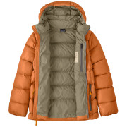 Giacca da bambino Patagonia K's Hi-Loft Down Sweater Hoody - Marigold