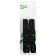 Cinghie Bo-Camp Straps 18 mm / 200 cm 2 pcs nero Black