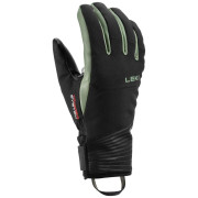 Guanti da sci da donna Leki Sparrow 3D Women nero/verde black-dusty green