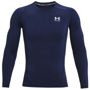 Maglietta funzionale da uomo Under Armour HG Armour Comp LS blu scuro MidnightNavy//White