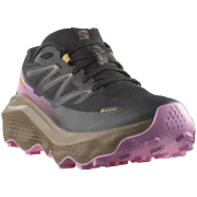 Scarpe da corsa da donna Salomon Ultra Flow 2 Gore-Tex nero Black / Iron / Cyclamen