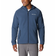 Giacca da uomo Columbia Tall Heights Hooded Softshell blu scuro Dark Mountain