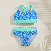 Costume da bagno per bambini Regatta Dakaria Bikini III SnBluIcGrnFl