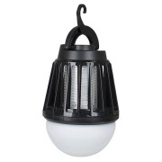 Lampada Bo-Camp Lamp Atom 180 Lumen bianco/nero Black