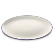 Piatto Omada SANALIVING Dinner Plate 24xh2cm bianco/viola ViolaCon