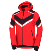 Giacca da sci da uomo Northfinder Hardy nero/rosso 361redblack