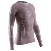 Maglietta sportiva da donna X-Bionic Energy Accumulator Light Shirt Ls rosa DUSTY LAVENDER/ARCTIC WHITE