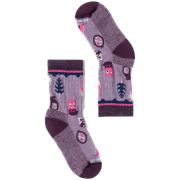 Calzini per bambini Smartwool Kids' Hike Light Cushion Critter Cache C viola Purple Dawn