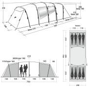 Tenda Easy Camp Huntsville Twin 800