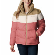 Giacca da donna Columbia Puffect™ Color Blocked Jkt rosa Dark Coral, Peach Blossom, Beach