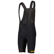 Pantaloncini da ciclismo da uomo Scott Bibshorts M's RC Pro +++ nero black/sulphur yellow