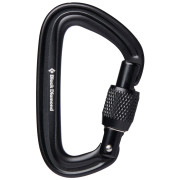 Moschettone Black Diamond Liteforge Screwgate nero Black