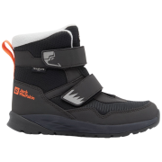 Stivali invernali per bambini Jack Wolfskin Polar Bear-B Texapore Mid Vc K - Phantom nero phantom