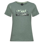 Maglietta da donna Chillaz Valencia Nature Flow verde Dark Green
