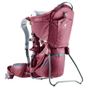 Zaino porta bambino Deuter Kid Comfort rosso Maron