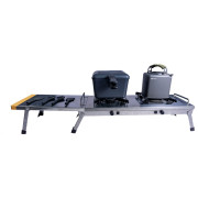 Fornello Ridge Monkey Grilla CookStation Double Hob