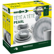 Set di stoviglie Brunner Set tête-à-tête Pearl 8 pcs