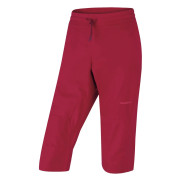 Pantaloni a 3/4 da donna Husky Speedy L rosso magenta