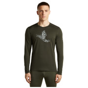 Maglietta funzionale da uomo Icebreaker Men Merino 200 Oasis LS Crewe SkiingYeti