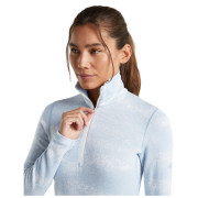Maglietta sportiva da donna Icebreaker Women M 260 Tech Vertex LS HZ Chillwave