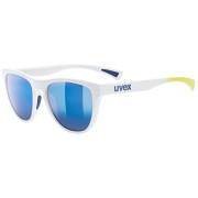 Occhiali da sole Uvex Esntl Spirit bianco/blu White Matt/Mirror Blue