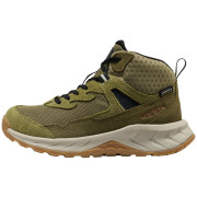 Scarpe da bambino Keen Hightrail Mid Wp Youth Dark Olive