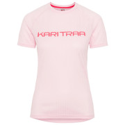 Maglietta da donna Kari Traa Ella Tee bianco/rosa Bgum/Bubblegum