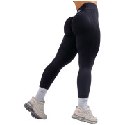 Leggings da donna Nebbia High-Waist Extra Push-Up Leggings Primal nero BLACK