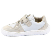 Sneakers per bambini Frodo Barefoot river White/Gold