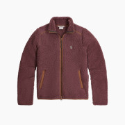 Felpa da donna Royal Robins W Palisades Jacket bordeaux Huckleberry