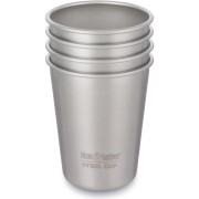 Set di bicchieri in acciaio inox Klean Kanteen Steel Cup 296 ml argento BrushedStainless