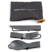 Set di posate GSI Outdoors Tekk Trio Folding Cutlery Set