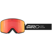 Occhiali da sci Giro Method Black Stacked-Vivid Ember/Vivid Infrared