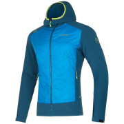 Giacca da uomo La Sportiva Kap Hybrid Hoody M blu Electric Blue/Storm Blue