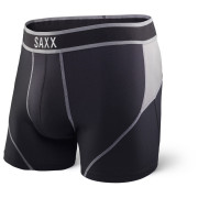 Boxer Saxx Kinetic Boxer Black/Steel grigio Black/Steel