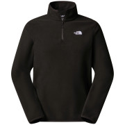 Felpa da uomo The North Face M Glacier Fleece 1/4 Zip Jacket nero TNF BLACK