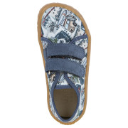 Sneakers per bambini Frodo Barefoot canvas Light Blue