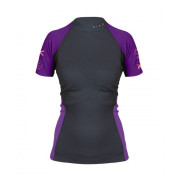 Maglietta sportiva da donna Hiko Symbio e. W S/S Top nero/viola