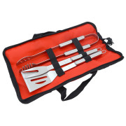 Strumenti per la griglia Cattara Utensili per barbecue 3pz