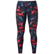 Leggings da donna Mountain Equipment Cala Wmns Legging blu/rosso Me-01835 Cosmos/Hib Print