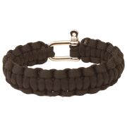 Braccialetto Yate Paracord nero