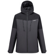 Giacca invernale da uomo Regatta Highton Stretch Padded Jacket nero/grigio Ash/Black