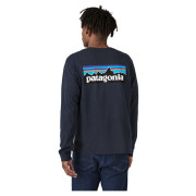 Maglietta da uomo Patagonia P-6 Logo Responsibili Tee LS