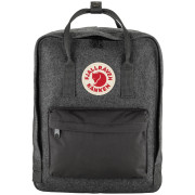Zaino Fjällräven Kånken Re-Wool grigio scuro Grey