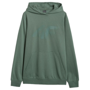 Felpa da uomo 4F Sweatshirt M1980 verde GREEN