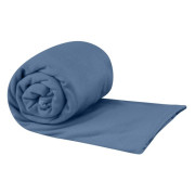 Asciugamano Sea to Summit Pocket Towel M blu Moonlight