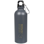 Borraccia Zulu Steel Flask 0,5 L grigio/giallo grey/yellow