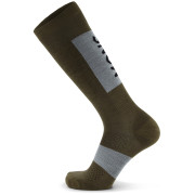 Calze Mons Royale Atlas Merino Snow Sock verde riverbed